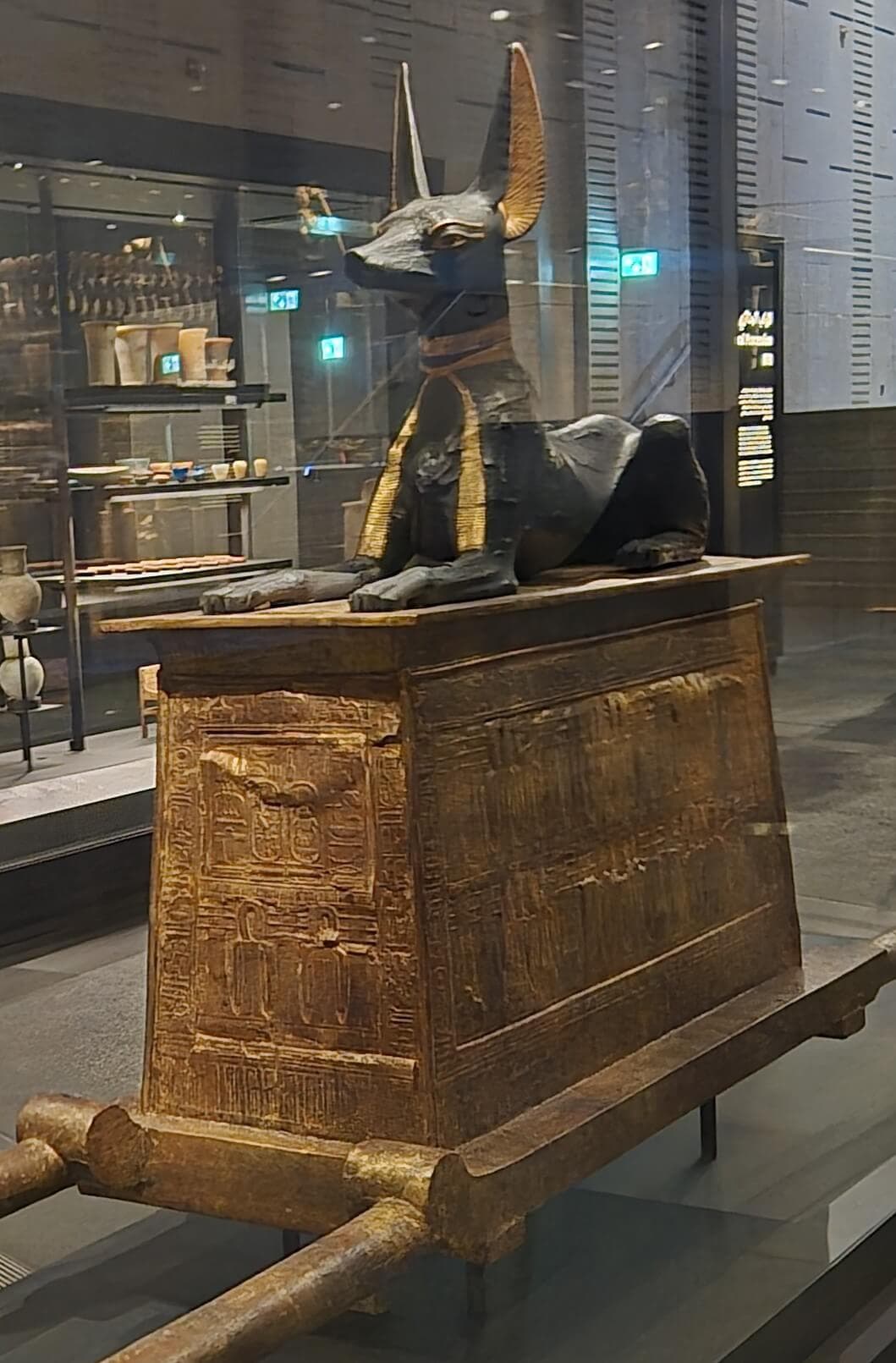 Anubis on a Chest
